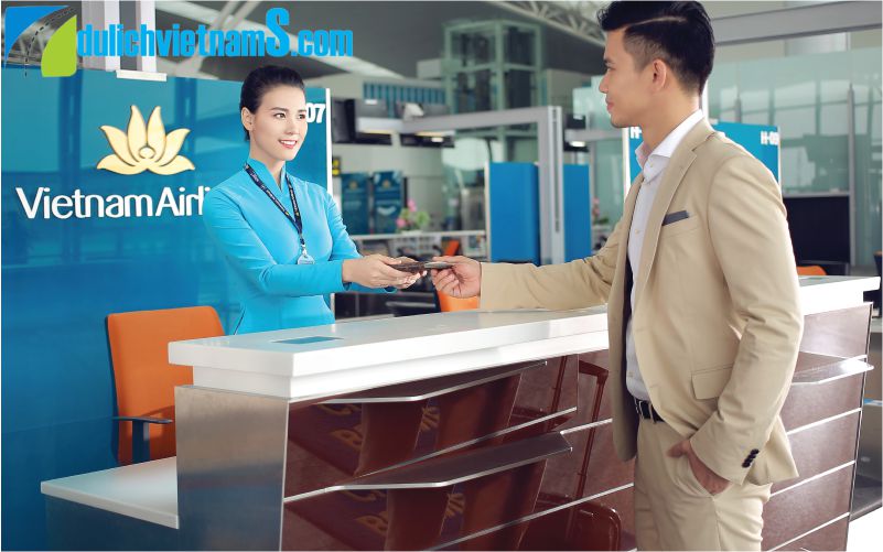 cách đổi vé máy bay vietnam airline