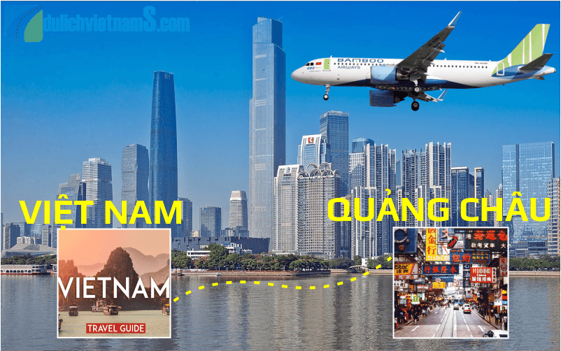 Giá vé máy bay từ TPHCM đi Quảng Châu