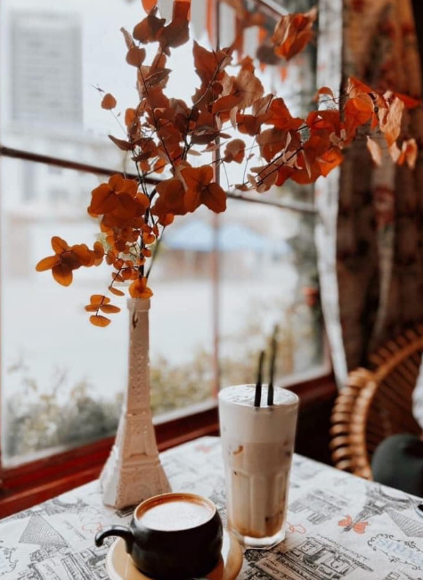 Menu đồ uống Bonjour Cafe The Art Quận 2